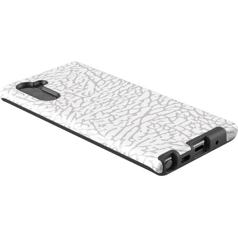 Elephant Print White Galaxy Note 10 Pro Case