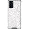 Elephant Print White Galaxy Note20 5G Clear Case
