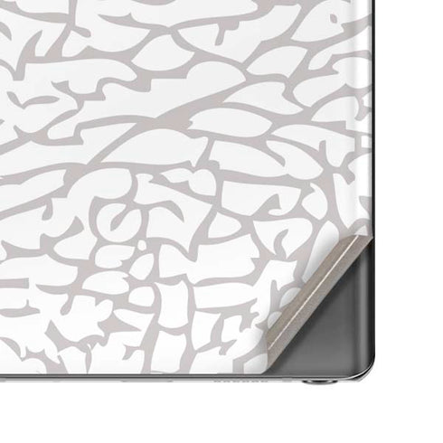 Elephant Print White Galaxy Note20 5G Skin