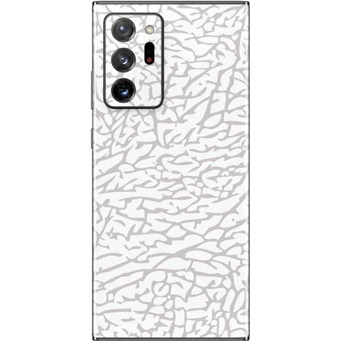 Elephant Print White Galaxy Note20 Ultra 5G Skin
