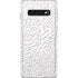 Elephant Print White Galaxy S10 Skin