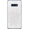 Elephant Print White Galaxy S10e Skin