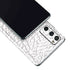 Elephant Print White Galaxy S20 Fan Edition Skin