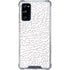 Elephant Print White Galaxy S20 FE Clear Case