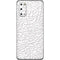 Elephant Print White Galaxy S20 Skin