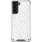 Elephant Print White Galaxy S21 5G Clear Case