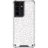 Elephant Print White Galaxy S21 Ultra 5G Clear Case