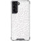 Elephant Print White Galaxy S22 Clear Case