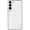 Elephant Print White Galaxy S22 Skin