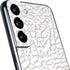 Elephant Print White Galaxy S22 Skin