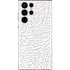 Elephant Print White Galaxy S22 Ultra Skin