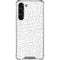 Elephant Print White Galaxy S23 Plus Clear Case