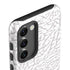 Elephant Print White Galaxy S23 Plus Pro Case