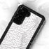 Elephant Print White Galaxy S23 Plus Waterproof Case