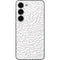 Elephant Print White Galaxy S23 Skin