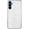 Elephant Print White Galaxy S24 Clear Case