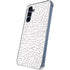 Elephant Print White Galaxy S24 Clear Case