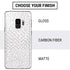 Elephant Print White Galaxy S9 Skin