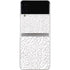 Elephant Print White Galaxy Z Flip3 5G Skin