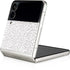Elephant Print White Galaxy Z Flip3 5G Skin