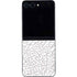 Elephant Print White Galaxy Z Flip5 5G Skin