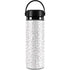 Elephant Print White Hydro Flask 20oz Wide Mouth Skin