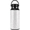 Elephant Print White Hydro Flask 32oz Wide Mouth Skin
