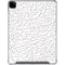 Elephant Print White iPad Pro 12.9in (2020) Clear Case