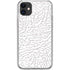 Elephant Print White iPhone 11 Clear Case