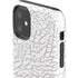 Elephant Print White iPhone 11 Impact Case
