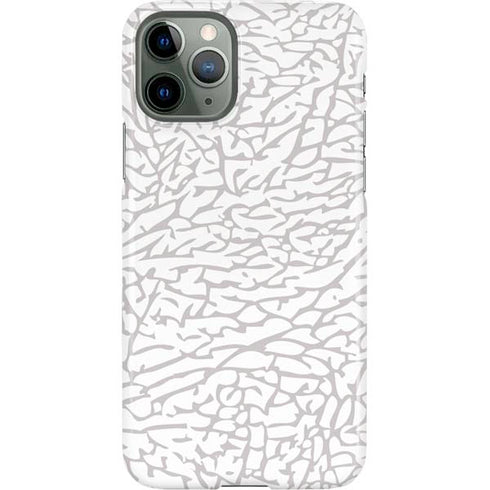 Elephant Print White iPhone 11 Pro Lite Case