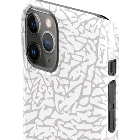 Elephant Print White iPhone 11 Pro Lite Case