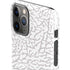 Elephant Print White iPhone 11 Pro Lite Case