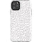 Elephant Print White iPhone 11 Pro Max Impact Case