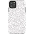 Elephant Print White iPhone 11 Pro Max Impact Case