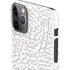 Elephant Print White iPhone 11 Pro Max Lite Case