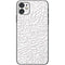 Elephant Print White iPhone 11 Skin