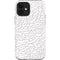 Elephant Print White iPhone 12 Impact Case