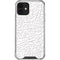 Elephant Print White iPhone 12 Mini Clear Case