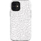 Elephant Print White iPhone 12 Mini Impact Case