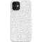 Elephant Print White iPhone 12 Mini Lite Case