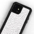 Elephant Print White iPhone 12 Mini Waterproof Case
