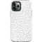 Elephant Print White iPhone 12 Pro Impact Case