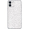 Elephant Print White iPhone 12 Skin