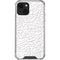 Elephant Print White iPhone 13 Mini Clear Case