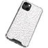 Elephant Print White iPhone 13 Mini Clear Case