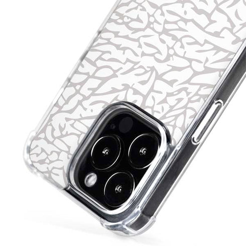 Elephant Print White iPhone 13 Pro MagSafe Case