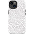 Elephant Print White iPhone 14 Plus Impact Case