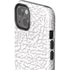 Elephant Print White iPhone 14 Impact Case