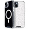 Elephant Print White iPhone 15 Plus MagSafe Case